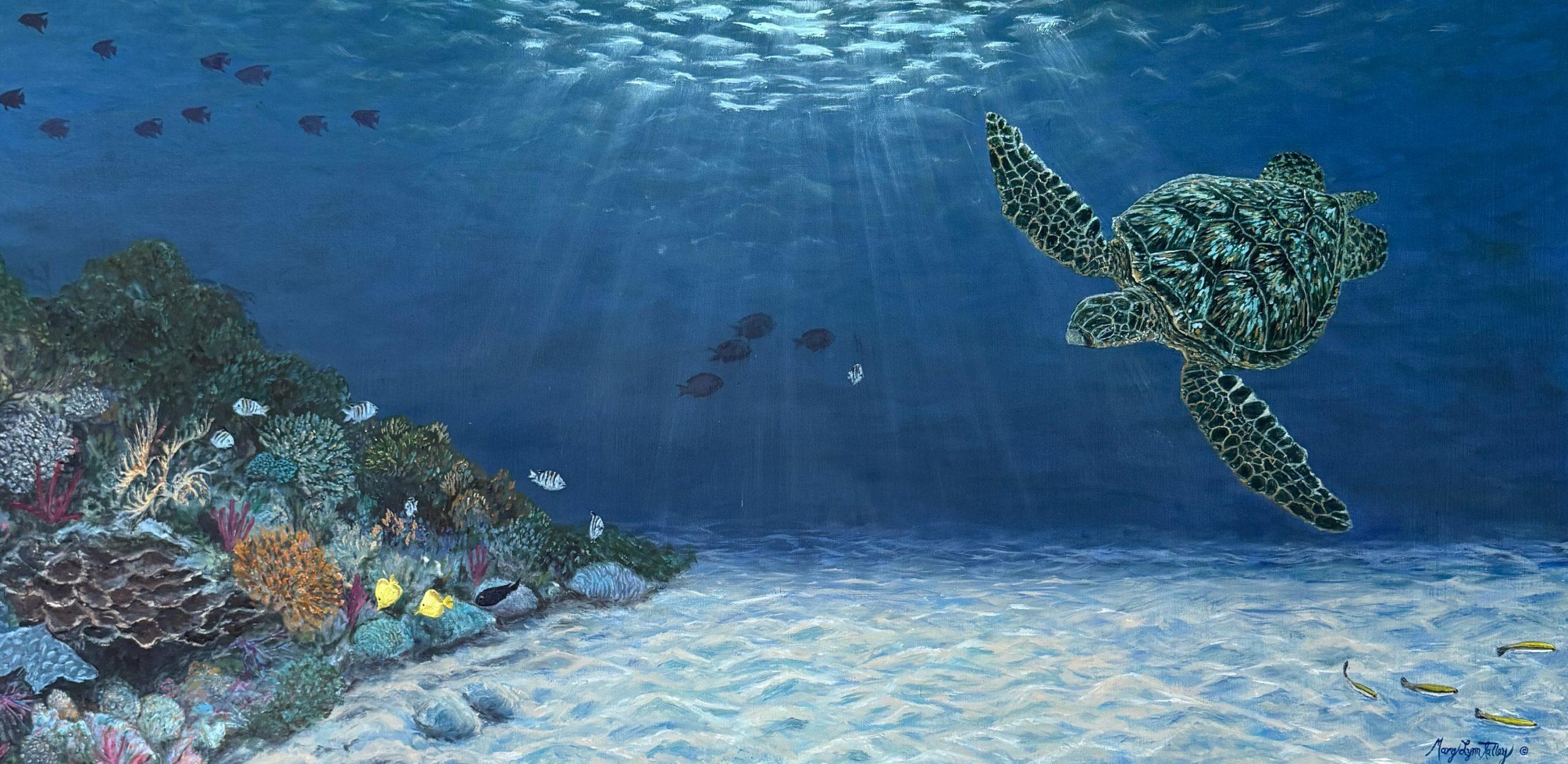 Atlantic Grn Sea Turtle resigned