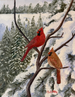 Oil painting for living room wall art