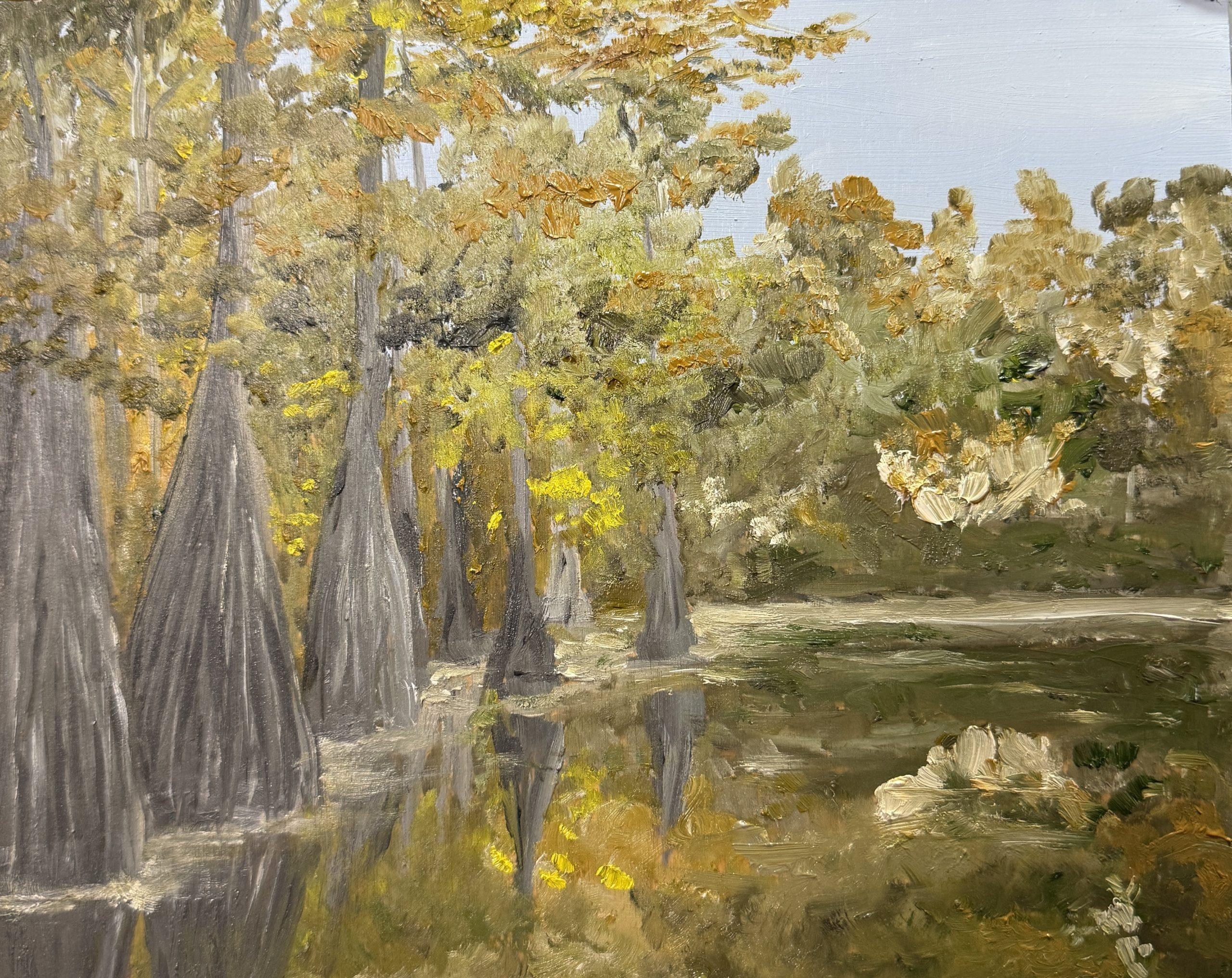 Leviathans Cove This is the hidden chamber of the swamp where the alligator is unseen but unmistakably felt.